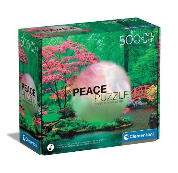 Puzzle Peace: Konejšivé kapky deště 500 dílků