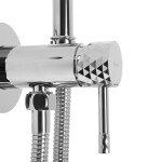 REA - Podomítková bidetová baterie LUNGO LOOP Diamond Chrome REA-B8970
