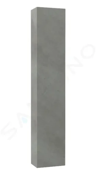 Kielle Meara - Vysoká skříňka závěsná, 25x16x130 cm, beton 50226015