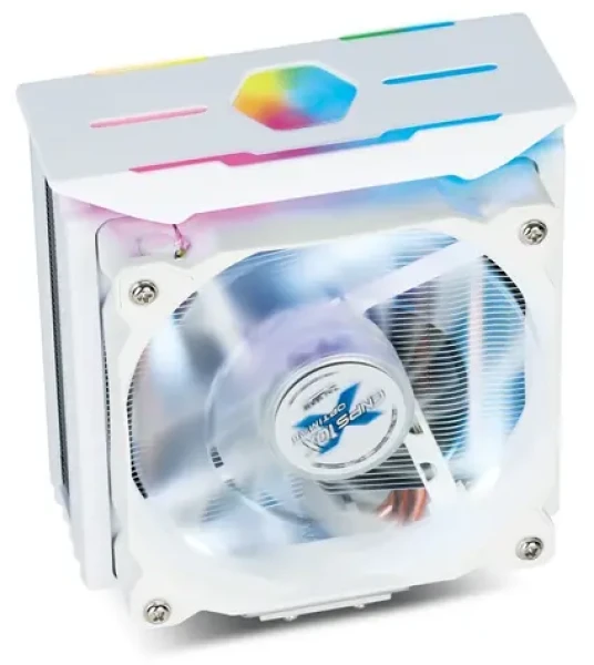 ZALMAN CNPS10X Optima II bílá / Chladič CPU / 120mm RGB PWM / heatpipe / AMD i Intel (CNPS10X OPTIMA II White RGB)
