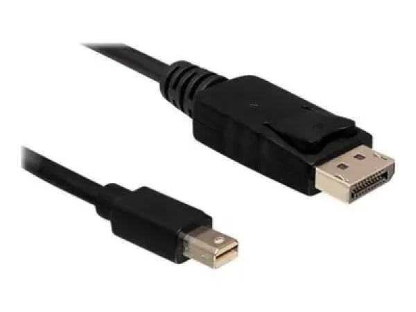 Delock 83479 černá / Kabel Mini DisplayPort - DisplayPort / 5 m / 4K / DP 1.2 (83479)