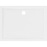 MEXEN - Flow sprchová vanička obdélníková slim 80 x 85, bílá lesk 46R108085