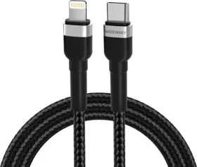 Wozinsky USB-C - Lightning černá / Datový a nabíjecí kabel / 2m (5907769308765)