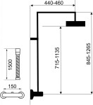 NOVASERVIS - Sprchová souprava + sprchová termostatická baterie 54962 SET034/TER,0