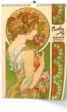 Alfons Mucha 2027 - nástěnný kalendář