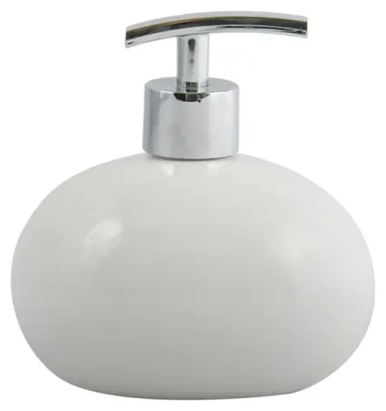 MSV JAVA dávkovač mýdla bílý / keramika / 360 ml