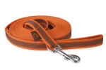 Firedog pogumované vodítko, šíře 20 mm, oranžové Šířka/délka: 20 mm x 2,0m