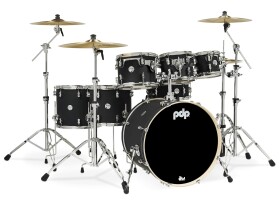 PDP Concept Maple 7 Piece Satin Black FinishPly