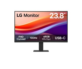 LG MT VA LCD LED 23,8" 24U421A - VA panel, 1920x1080, zakřivený, 100hz, USB-C, HDMI EDF_1391306