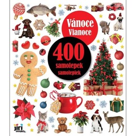 400 samolepek Vánoce