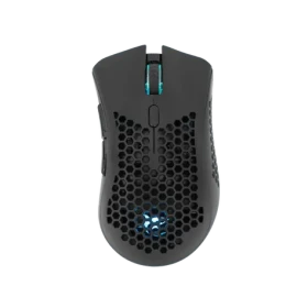 White Shark LIONEL černá / Herní bezdrátová myš / optická / 10000 DPI / 6 tlačítek / RGB / USB (LIONEL-B)