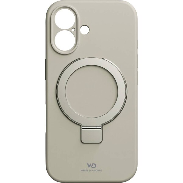 White Diamonds Cover Mag Urban Stand Case für Apple iPhone 16, Sand zadní kryt na mobil Apple iPhone 16 písková 1604FITSSM76