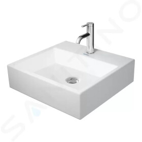 DURAVIT - Vero Air Umyvadlo nábytkové 500x470 mm, bez přepadu, otvor pro baterii, bílá 2350500071