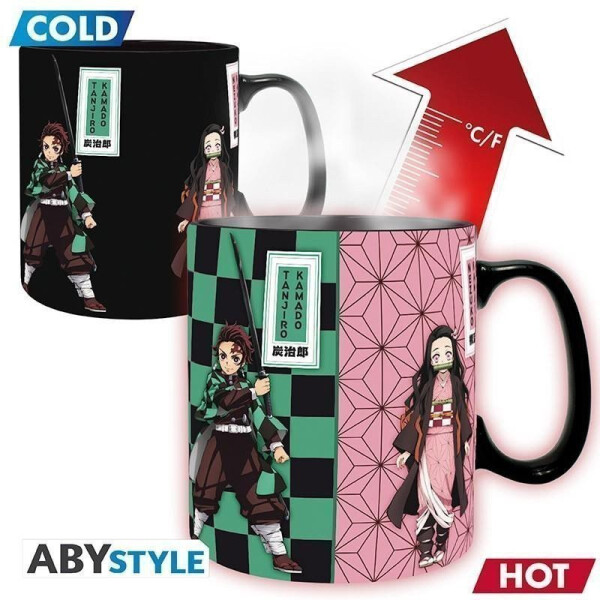 Demon Slayer Keramický hrnek měnící 460 ml - Slayers
