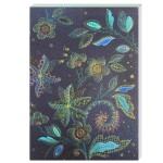 TURNOWSKY Nature’s Melody Flower blok A6 50 listů poznámkový blok A6 linkovaný perforace odtrhávací listy lepený to-do list seznam úkolů
