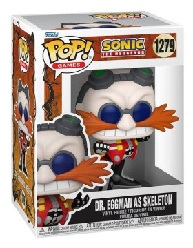 Funko POP Games: Sonic - Dr. Eggman as Skeleton #1279