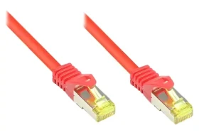 Good Connections Cat.7 S/FTP 1,5m červená / Patch kabel / RJ-45 / 600 MHz (8070R-015R)