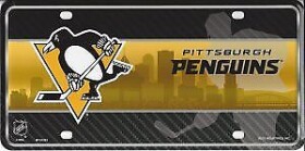 Rico Cedule Pittsburgh Penguins NHL Metal License Plate Auto Tag