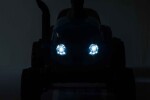 Mamido Dětský elektrický traktor Swift s přívěsem modrý