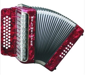 Weltmeister Wiener 521 III Musette GCF-Grip, red
