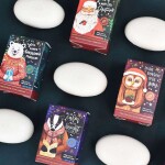 The English Soap Company Vánoční mýdlo Christmas Owl - 100 g, hnědá barva