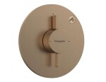 HANSGROHE - DuoTurn S Sprchová baterie pod omítku, kartáčovaný bronz 75618140