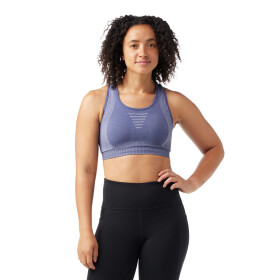 Dámská merino podprsenka SMARTWOOL Women's Intraknit Racerback Bra, Nightfall Blue Heather velikost: XS