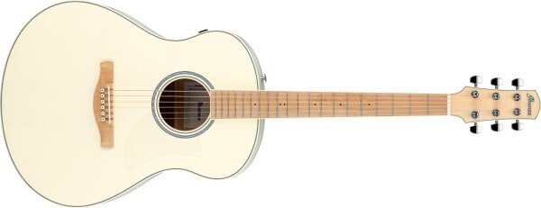 Ibanez AAM370M2E Transparent Antique White Ice Blue