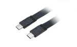 AKASA USB-C 3.1 Gen2 (M) - USB-C 3.1 Gen2 (M) 1m černá / Slim / 10Gbps (AK-CBUB46-10BK)