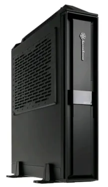 SilverStone SST-ML08B-H Milo černá / Mini-ITX / 2x USB 3.0 / bez zdroje (SST-ML08B-H)