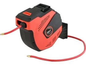 Naviják se vzduch. hadicí 12,5mm/15m PVC