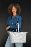 Nákupní košík Reisenthel Carrybag Silver crackle