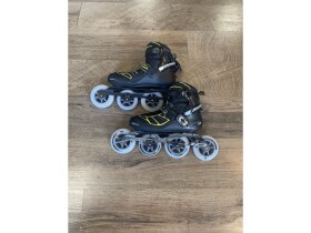 Kolečkové brusle Rollerblade TEMPEST 100, Yellow Velikost EUR: 41-26.5