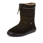 Dětské zimní barefoot sněhule UP TEX SNOW WOOL Black G3160249 - 30
