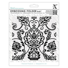 DOCRAFTS Xcut embosovací kapsa - ornamenty 15 x 15 cm
