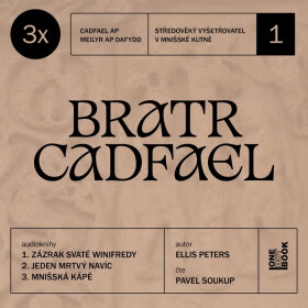 3x Cadfael - Ellis Petersová - audiokniha