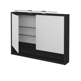 Dřevojas - Dvoudveřová galerka FOCUS GA2OE 100 - N03 Graphite 284381