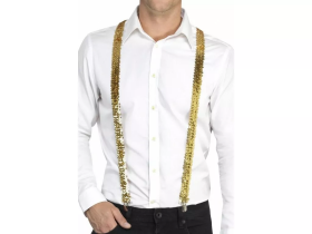 Smiffys Kšandy - zlaté flitrové