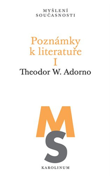 Poznámky literatuře Adorno
