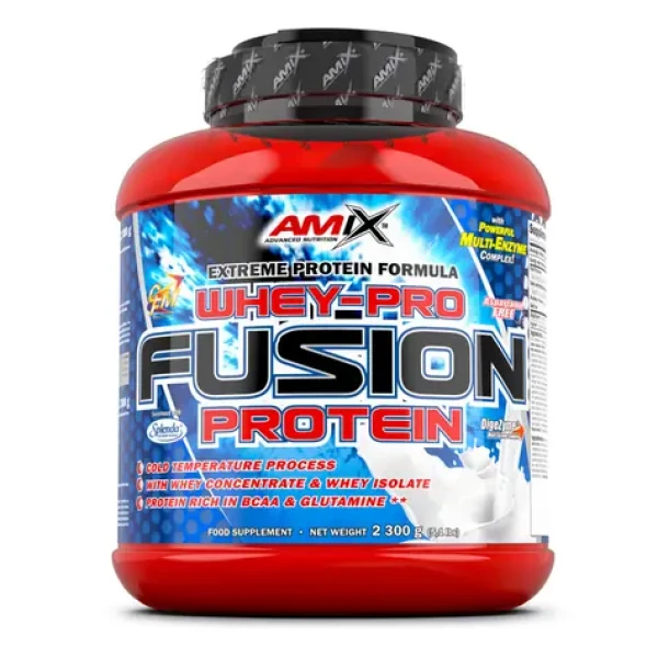 Amix Whey-Pro FUSION 2300 g double white chocolate (15948)
