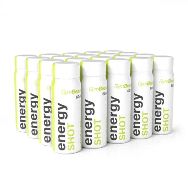 Energy shot - GymBeam (citrón limetka, 20 x 60 ml) (55609-6-20x60ml-citrónlimetka)