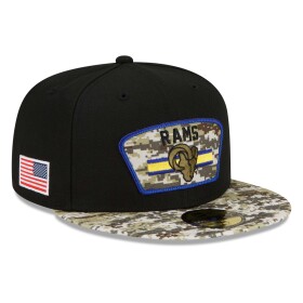 New Era Pánská kšiltovka Los Angeles Rams NFL 2021 On-Field Salute to Service 59FIFTY Fitted Velikost: 7 1/4