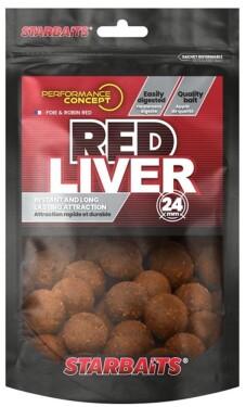 Starbaits Boilies Red Liver - 24mm 200g,Starbaits Boilies Red Liver - 24mm 200g