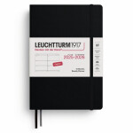 Weekly Planner 2026 Medium (A5) 18 Months Black