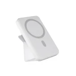 Epico Mag+ Stand Bezdrátová power banka 7000mAh bílá / 1x USB-C / 1x Lightning (9915101300249)