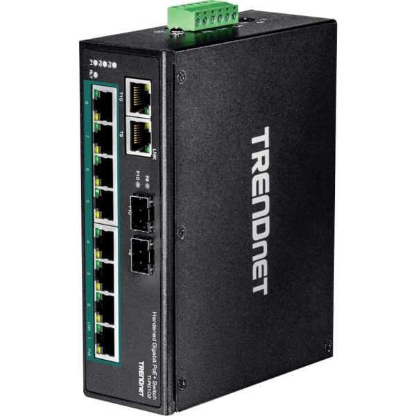 TrendNet 21.22.1289 TI-PG102 průmyslový ethernetový switch