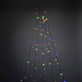 Konstsmide 6481-520 LED světelný plášť na vánoční stromeček vnitřní přes napájecí zdroj do zásuvky Počet žárovek 150 LED N/A