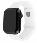 FIXED Set silikonových řemínků Silicone Sporty Strap pro Apple Watch 38/40/41mm bílý (FIXSST2-436-WH)