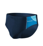 Pánské plavky slipy 402 - Sesto Senso černá s červenou 3XL