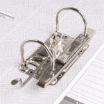 Pákový pořadač OFFICE PRODUCTS Basic, A4/75 mm, PP, kovová lišta, fialový